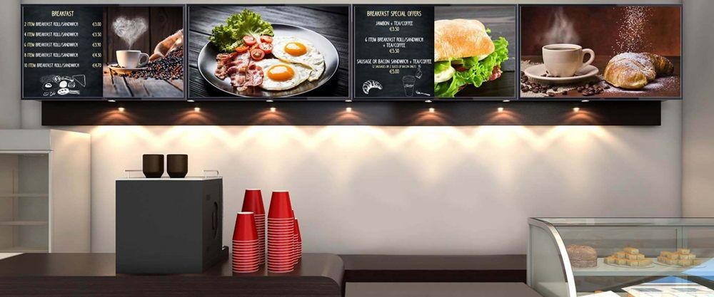 Animated Displays for Restaurants
